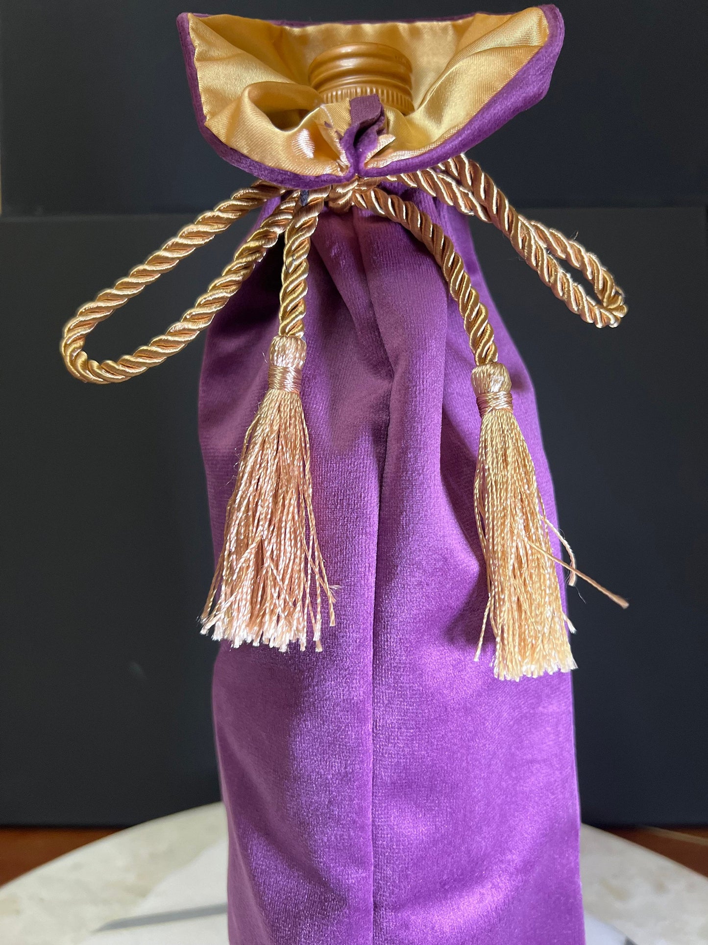 Velvet Wine Bags