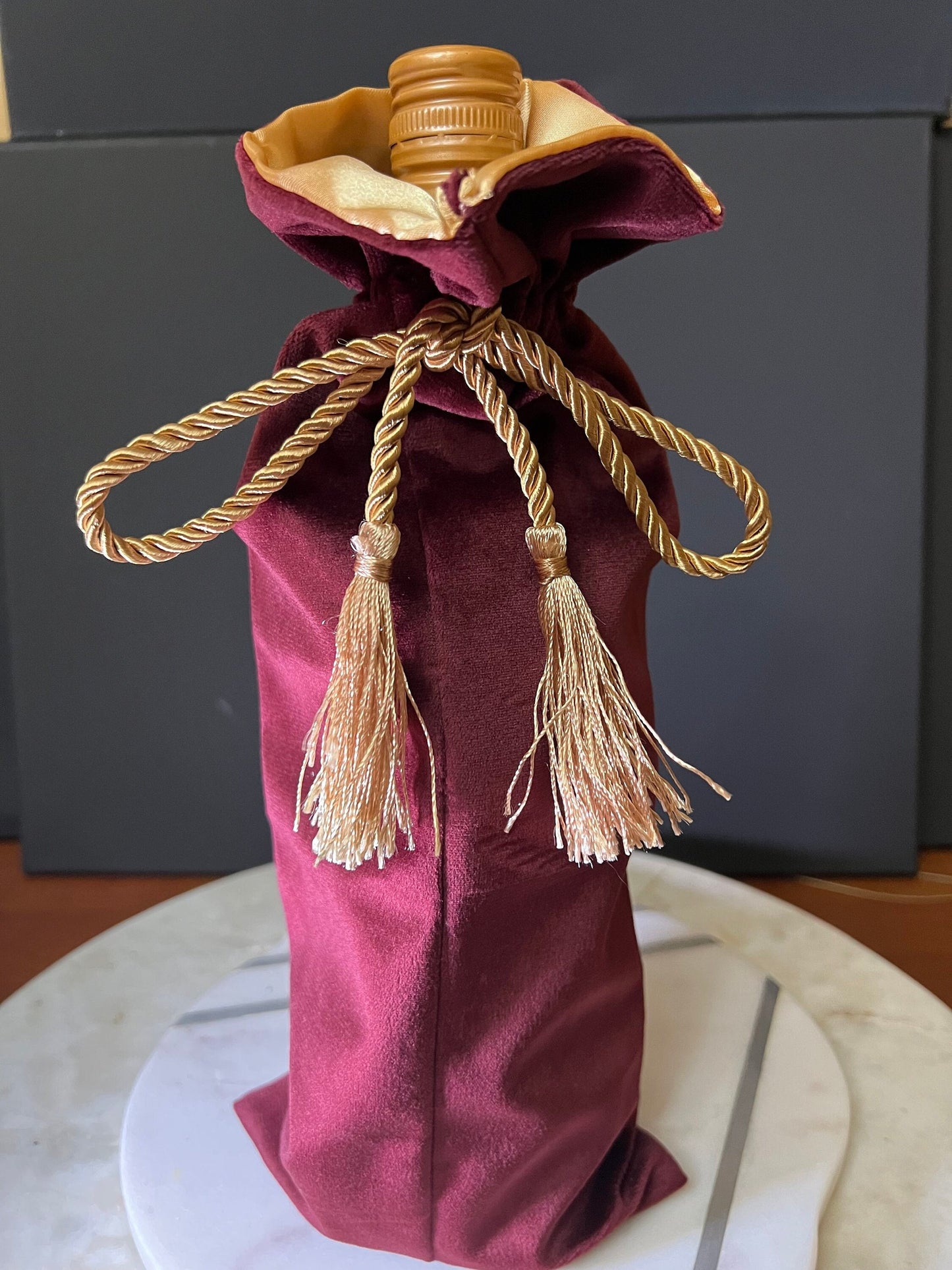 Velvet Wine Bags