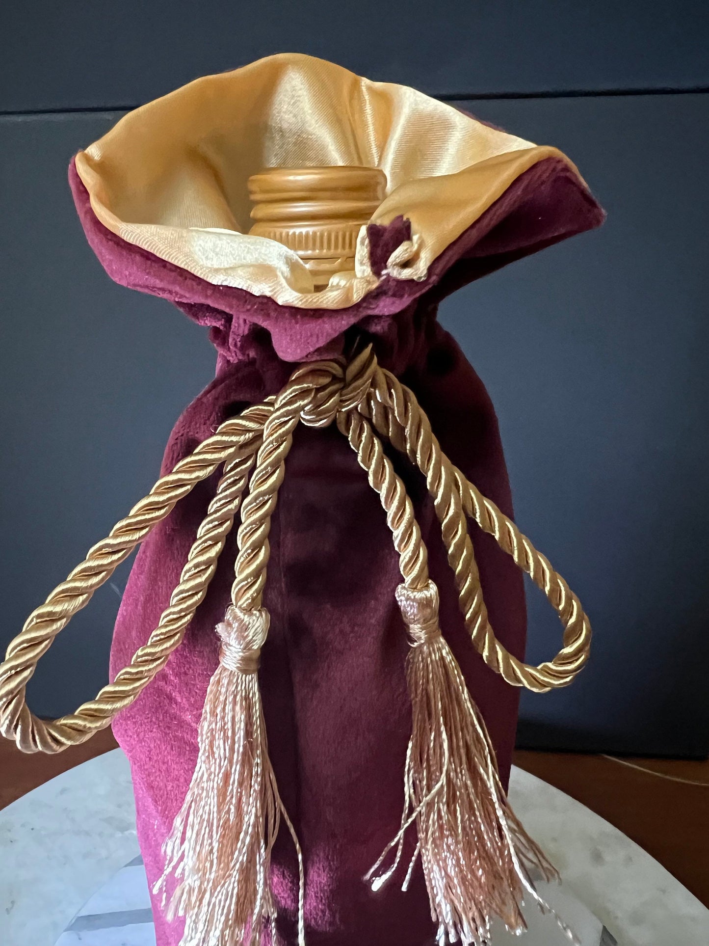 Velvet Wine Bags