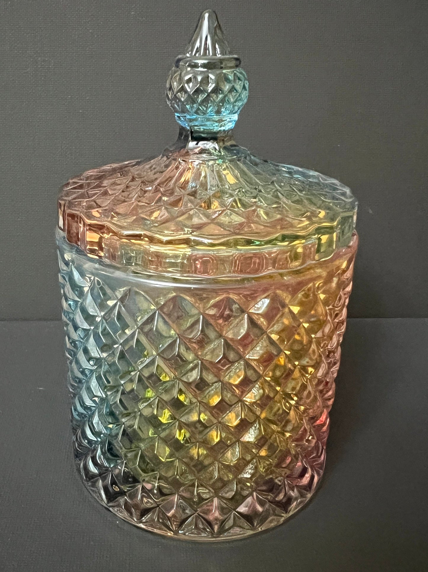Geometric Candle Jar - 10 oz