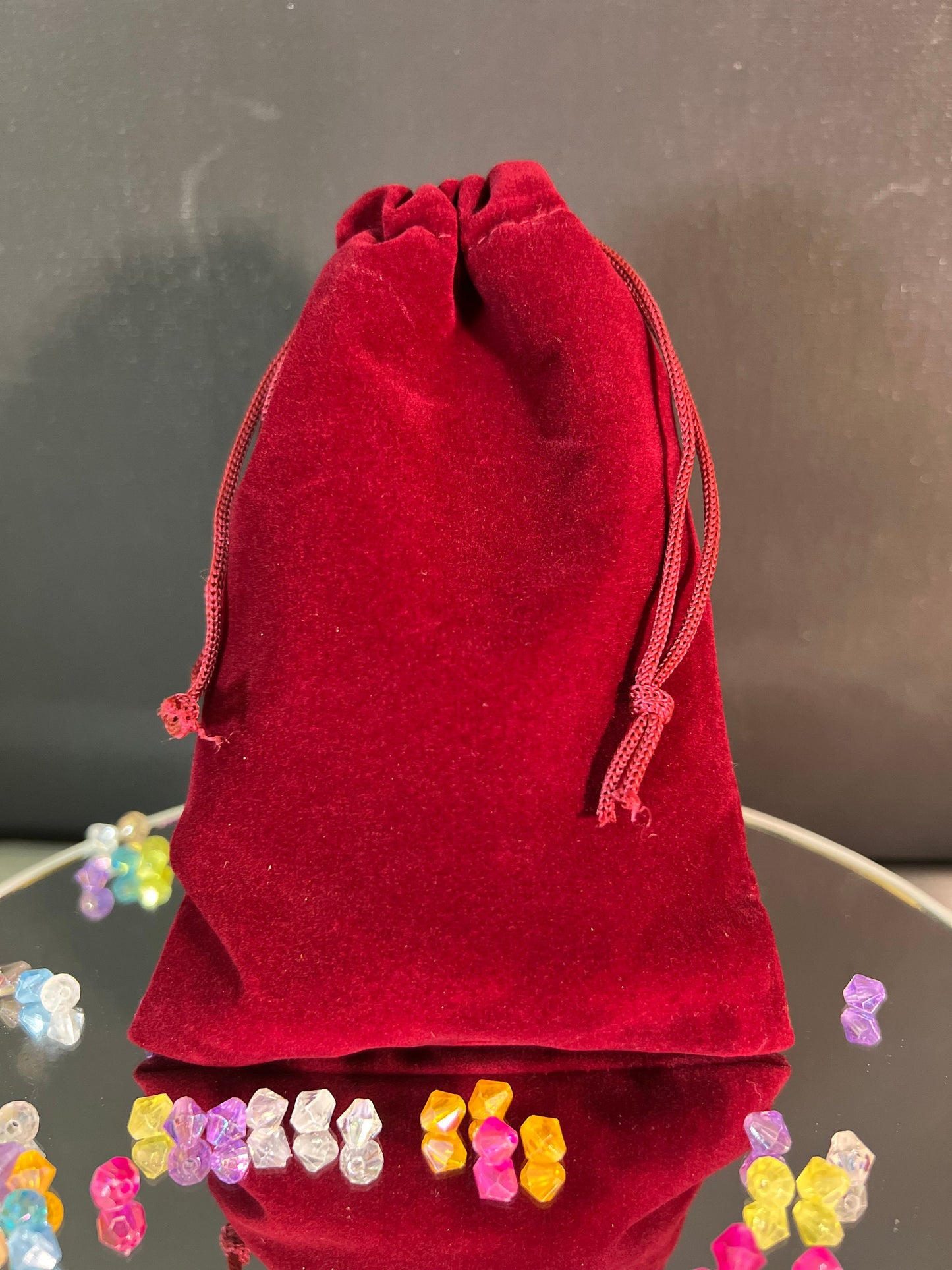 Top Opening Velvet Bags - 5 Pk