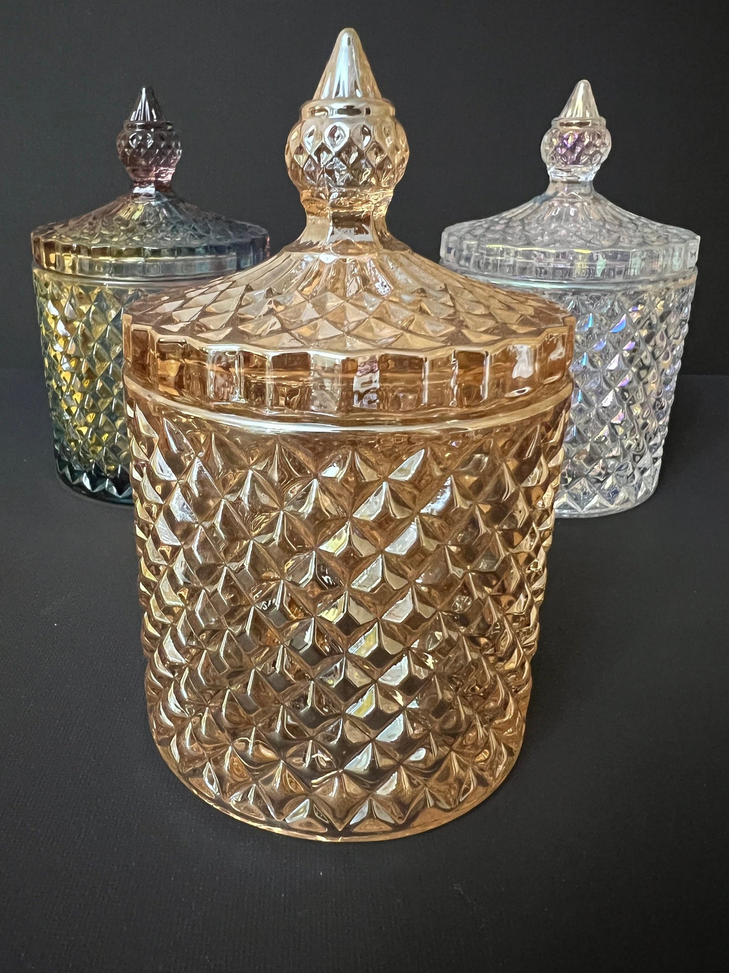 Geometric Candle Jar - 10 oz