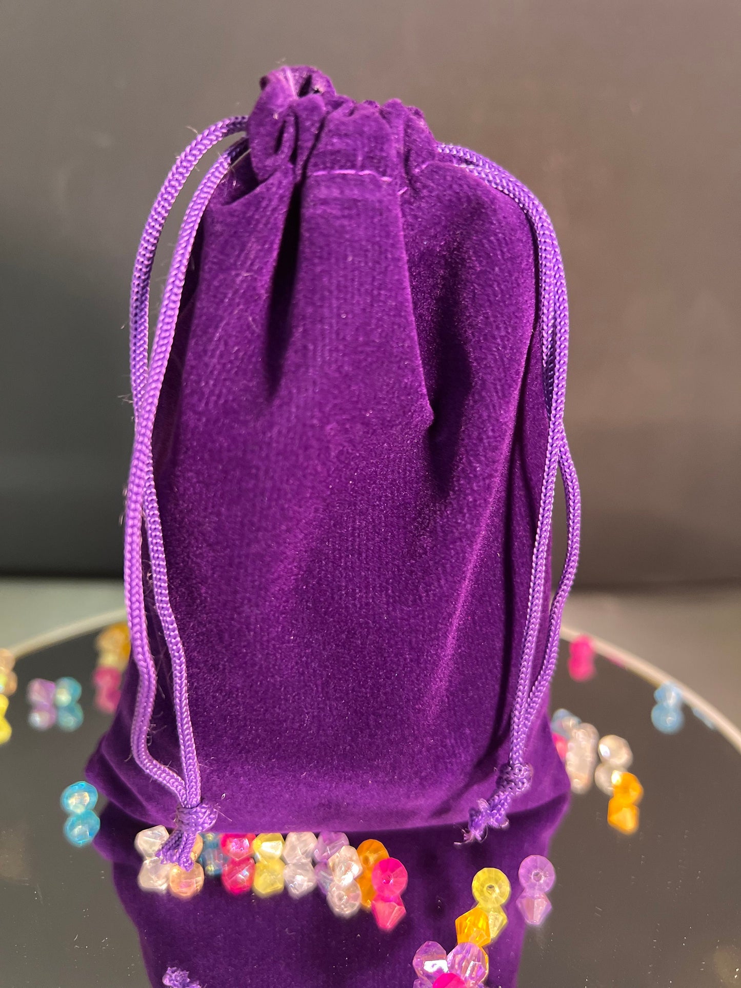 Top Opening Velvet Bags - 5 Pk