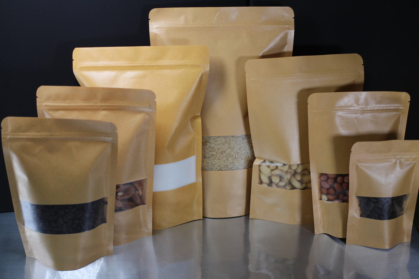 50 Pk Kraft Paper Bags