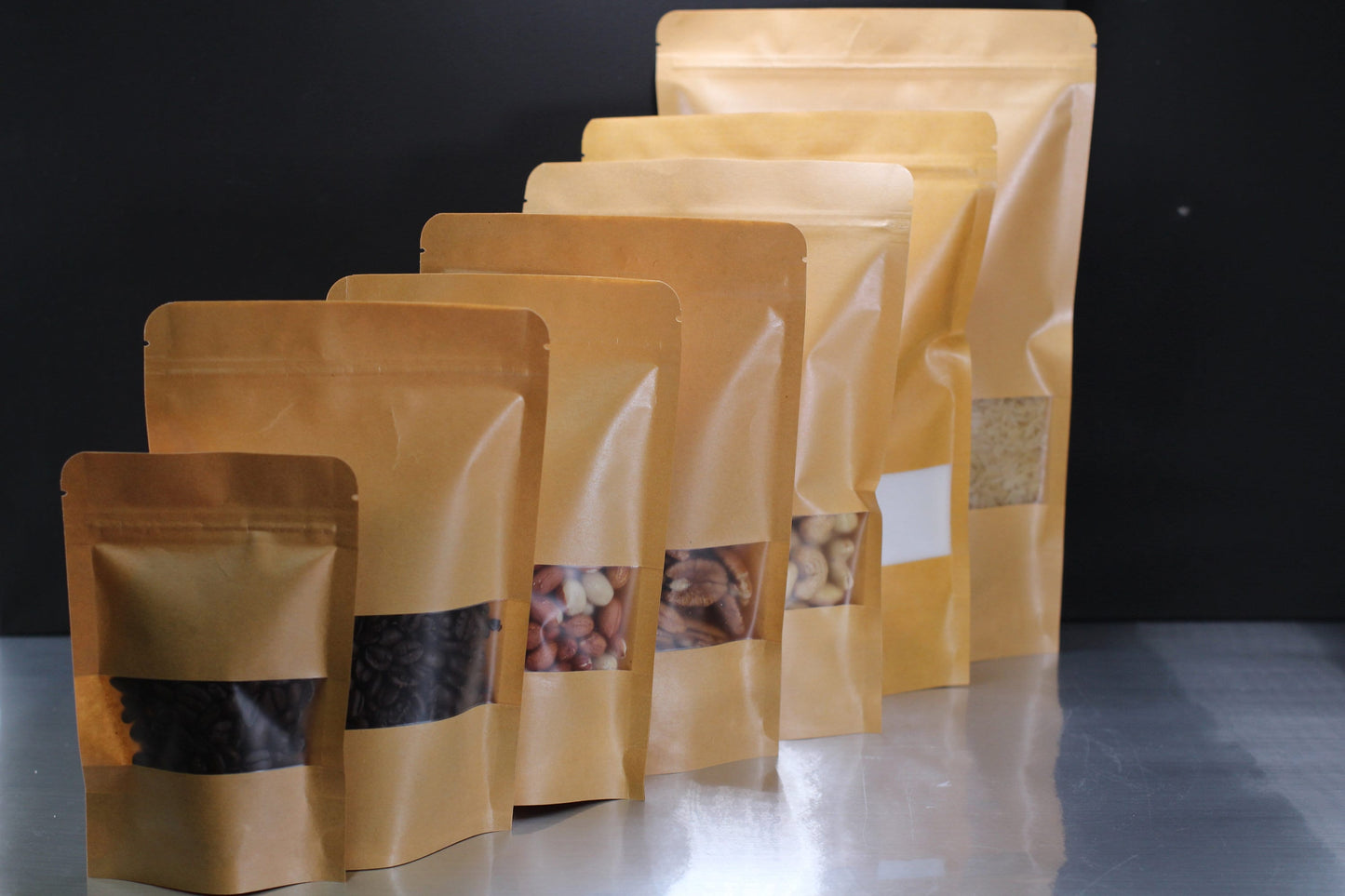 50 Pk Kraft Paper Bags